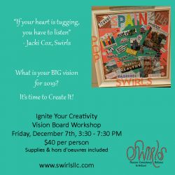 Ignite Your Creativity Vision Board Workshop - December 7th